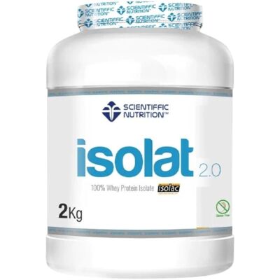 Scientiffic Nutrition - Isolat 2.0 2 Kg - Aislado de proteína - Sabor: Fresa Scientiffic Nutrition - Isolat 2.0 2 Kg - Aislado de proteína - Sabor: Fresa