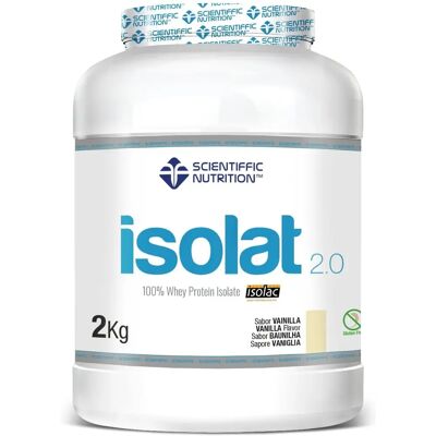 Scientific Nutrition Isolat 2.0 2 Kg - Vainilla - Aislado de proteína Scientific Nutrition Isolat 2.0 2 Kg - Vainilla - Aislado de proteína
