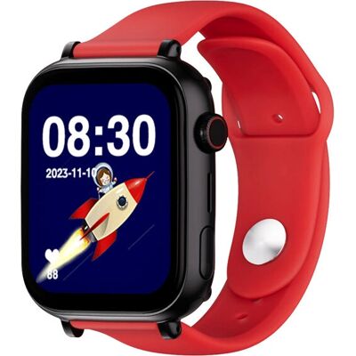 Smartwatch Rojo SaveFamily con GPS y Llamadas - Pantalla Táctil 4G Smartwatch Rojo SaveFamily con GPS y Llamadas - Pantalla Táctil 4G
