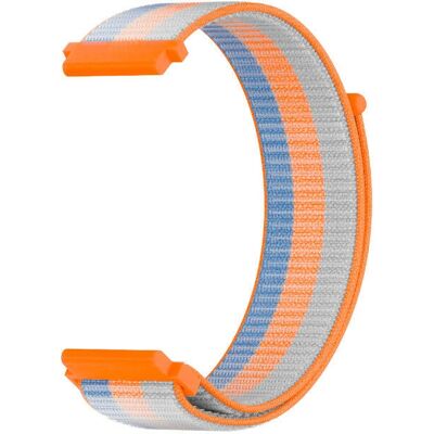 Save Family Orange Streifen Stoffarmband - Uhrenzubehör Save Family Orange Streifen Stoffarmband - Uhrenzubehör