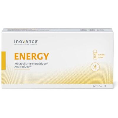 Ysonut Inovance Énergie - Complément fatigue - Publicité Ysonut Inovance Énergie - Complément fatigue - Publicité