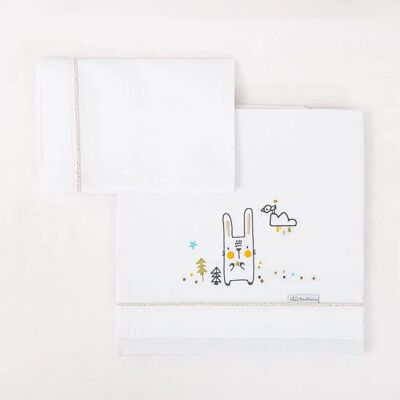 Pirulos Baby Bedding Set - 50x80 cm Animal Design Pirulos Baby Bedding Set - 50x80 cm Animal Design