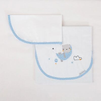 Pirulos Blau VOLARE Beddengoed Set - Katoen, Meerdere Maten Pirulos Blau VOLARE Beddengoed Set - Katoen, Meerdere Maten