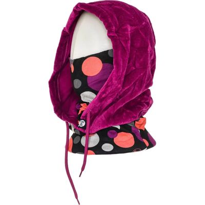 Buff Paarse Hoofdlus en Nekwarmer - One Size Buff Paarse Hoofdlus en Nekwarmer - One Size