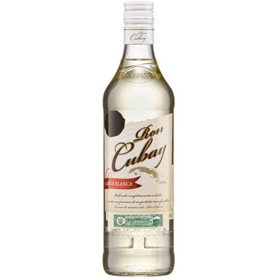 Ron Cubay Carta Blanca - Rhum Cubain - 38% Vol. Publicité Ron Cubay Carta Blanca - Rhum Cubain - 38% Vol. Publicité