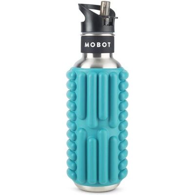 TRENDYFLAIR Bouteille Sport Bleue Claire 2 en 1 - Hydratation & Massage - Publicité TRENDYFLAIR Bouteille Sport Bleue Claire 2 en 1 - Hydratation & Massage - Publicité