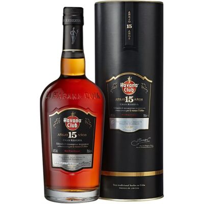 Havana Club 15 Años Dunkles Mahagoni Rum - Rum Havana Club 15 Años Dunkles Mahagoni Rum - Rum