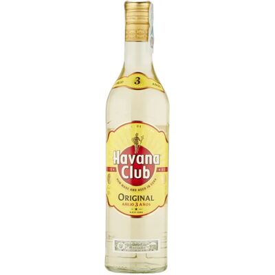 Havana Club Añejo 3 Años Rum - gereift in Eichenfässern, Zitrus, Apfel - Rum Havana Club Añejo 3 Años Rum - gereift in Eichenfässern, Zitrus, Apfel - Rum