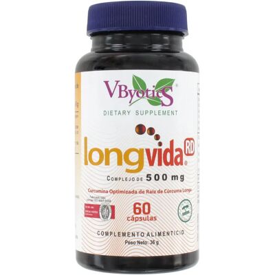 VBYOTICS Longvida Cúrcuma - Suplemento para la salud articular VBYOTICS Longvida Cúrcuma - Suplemento para la salud articular