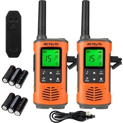 RETEVIS - RT45P - IP67 - PMR446 - Walkie Talkie - Publicité RETEVIS - RT45P - IP67 - PMR446 - Walkie Talkie - Publicité