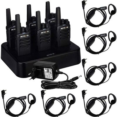 Talkie Walkie Retevis RT668 - Robuste, Longue Portée, Rechargeable - Publicité Talkie Walkie Retevis RT668 - Robuste, Longue Portée, Rechargeable - Publicité