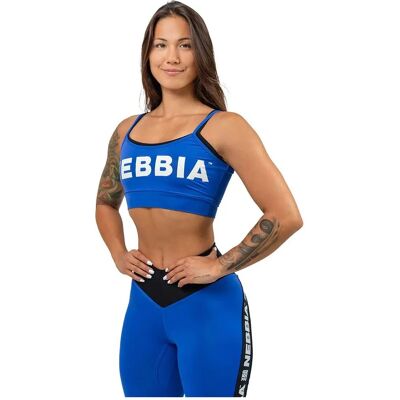 NEBBIA Hero N°3 Blue Double Layer Sports Bra - Sports Top NEBBIA Hero N°3 Blue Double Layer Sports Bra - Sports Top