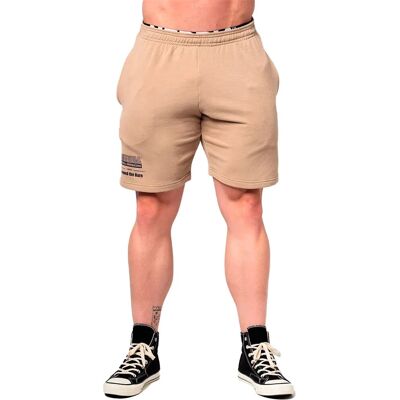 NEBBIA XXL Beige Gym Shorts - Shorts NEBBIA XXL Beige Gym Shorts - Shorts