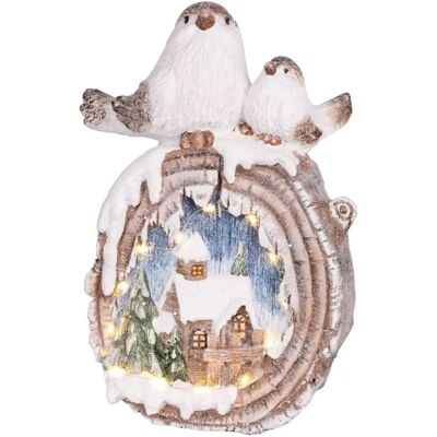 MagicHome - Vögel mit Häusern - 33.3x16.5x47 cm - Decor MagicHome - Vögel mit Häusern - 33.3x16.5x47 cm - Decor