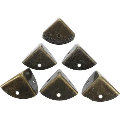 H&L 12ks Dřevěných Ochranných Rohů Vintage Železo 4X2cm - Rohy H&L 12ks Dřevěných Ochranných Rohů Vintage Železo 4X2cm - Rohy