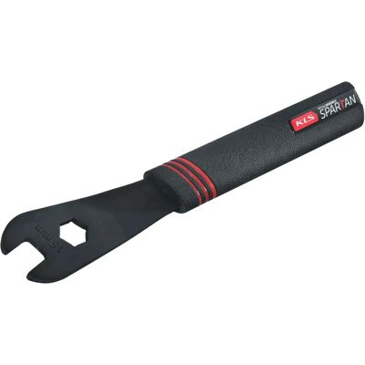 Clé de pédale Kellys Spartan - 15 mm, Manche ergonomique, Noir - Publicité Clé de pédale Kellys Spartan - 15 mm, Manche ergonomique, Noir - Publicité