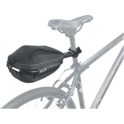 Kellys Satelite Sacoche de Selle pour Vélo - Porte-bagage universel pour selle - 3,2L - Noir - Publicité Kellys Satelite Sacoche de Selle pour Vélo - Porte-bagage universel pour selle - 3,2L - Noir - Publicité