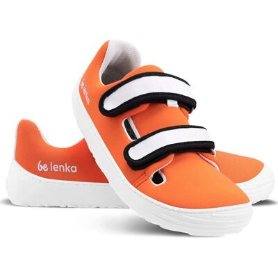 Dětské Bosé Boty Be Lenka Seasiders - Oranžové Dětské Bosé Boty Be Lenka Seasiders - Oranžové