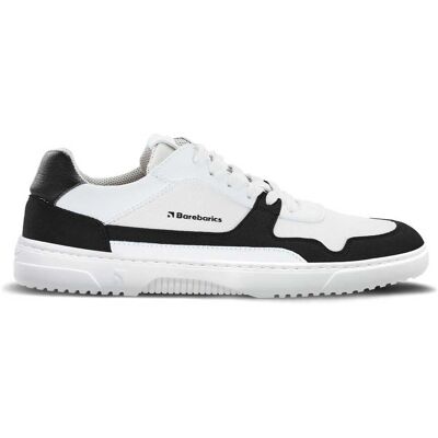 Baskets Barebarics Zing Blanc & Noir Unisex - Sneakers - Publicité Baskets Barebarics Zing Blanc & Noir Unisex - Sneakers - Publicité