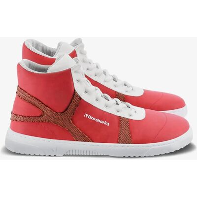 Barebarics Hifly Rood & Wit Unisex Sneakers Barebarics Hifly Rood & Wit Unisex Sneakers
