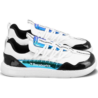 Baskets Barebarics Futura White Iridescent Unisex - Publicité Baskets Barebarics Futura White Iridescent Unisex - Publicité