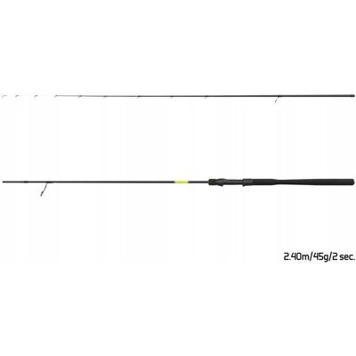 Delphin CROXER - 240cm/45g/ 2 pièces - Canne à pêche polyvalente - Publicité Delphin CROXER - 240cm/45g/ 2 pièces - Canne à pêche polyvalente - Publicité