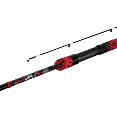 Delphin - RedCODE 228cm - Gris - 3-18 g - Canne à pêche - Publicité Delphin - RedCODE 228cm - Gris - 3-18 g - Canne à pêche - Publicité