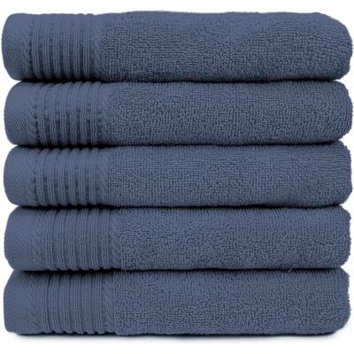 The One - Towelling - Faded Denim - 50x100 cm - Towel The One - Towelling - Faded Denim - 50x100 cm - Towel