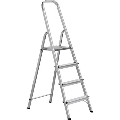 ELKOP Aluminium-Trittleiter 4 Stufen - Leiter ELKOP Aluminium-Trittleiter 4 Stufen - Leiter