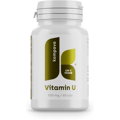 Kompava Vitamin U 500 mg - Unterstützt Verdauung & Immunsystem Kompava Vitamin U 500 mg - Unterstützt Verdauung & Immunsystem