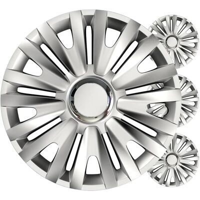 Conjunto de Capas de Roda Silver Royal 16 polegadas - Acessórios automotivos Conjunto de Capas de Roda Silver Royal 16 polegadas - Acessórios automotivos