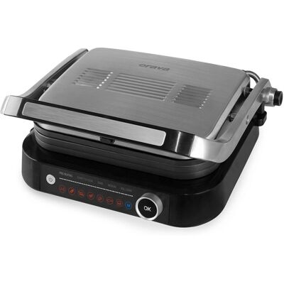 Orava GRILLCHEF2 - Schwarz, Silber - Elektrischer Kontaktgrill Orava GRILLCHEF2 - Schwarz, Silber - Elektrischer Kontaktgrill