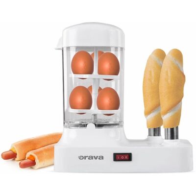Orava HM-03 Hotdog-Maker - Für Hotdogs und Eier Orava HM-03 Hotdog-Maker - Für Hotdogs und Eier