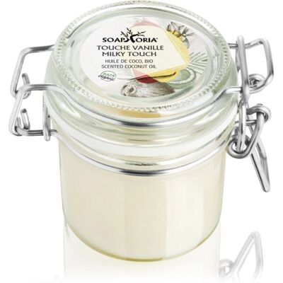 Soaphoria Milky Touch Scented Coconut Oil - Organic 125ml Face & Hair Care Soaphoria Milky Touch Scented Coconut Oil - Organic 125ml Face & Hair Care