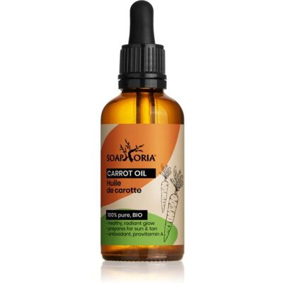 Organiczny olej z marchewki - Odżywczy i Zmiękczający - 50ml Organiczny olej z marchewki - Odżywczy i Zmiękczający - 50ml