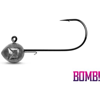 Delphin - BOMB! - 20g-6/0 - Plata - Jig head Delphin - BOMB! - 20g-6/0 - Plata - Jig head
