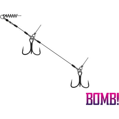 Delphin - BOMB! Twisto MultiTRAP - 14 cm - Leurres de pêche - Publicité Delphin - BOMB! Twisto MultiTRAP - 14 cm - Leurres de pêche - Publicité
