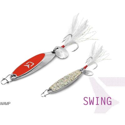 Delphin - SWING - Beige - 15 g - Lotte ondulante - Publicité Delphin - SWING - Beige - 15 g - Lotte ondulante - Publicité