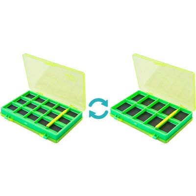 Delphin - MAGBOX - 12,5x8x2 cm - Green - Magnetic box - Publicité Delphin - MAGBOX - 12,5x8x2 cm - Green - Magnetic box - Publicité