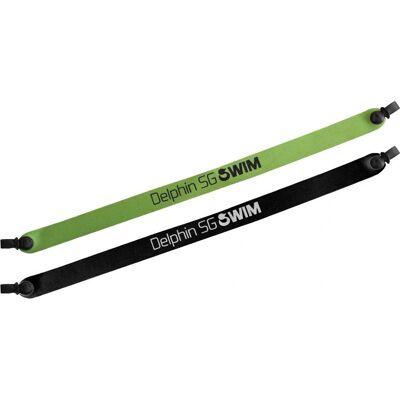 Delphin - Delphin SWIM - Noir/Gris - 40x2 cm - Glasses lanyard - Publicité Delphin - Delphin SWIM - Noir/Gris - 40x2 cm - Glasses lanyard - Publicité