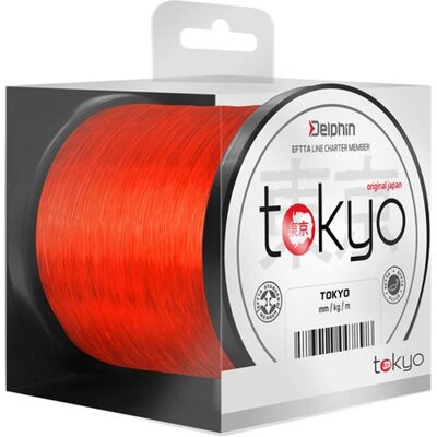 Filo da pesca Delphin Tokyo Arancione - 0,309mm, 7,3kg, 600m Filo da pesca Delphin Tokyo Arancione - 0,309mm, 7,3kg, 600m