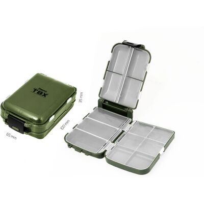 Delphin - TBX Trio 100-13P - Argent - Tackle box - Publicité Delphin - TBX Trio 100-13P - Argent - Tackle box - Publicité