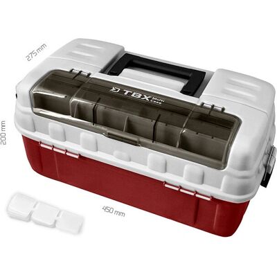 Delphin TBX MultiCase - Boîtier de rangement pour pêche - Publicité Delphin TBX MultiCase - Boîtier de rangement pour pêche - Publicité