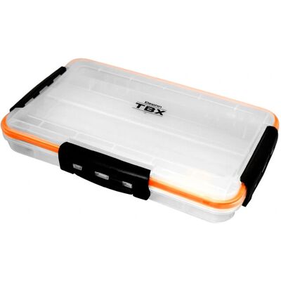 Boîte de rangement Delphin TBX One 360-1P - Orange, noir, beige - Publicité Boîte de rangement Delphin TBX One 360-1P - Orange, noir, beige - Publicité