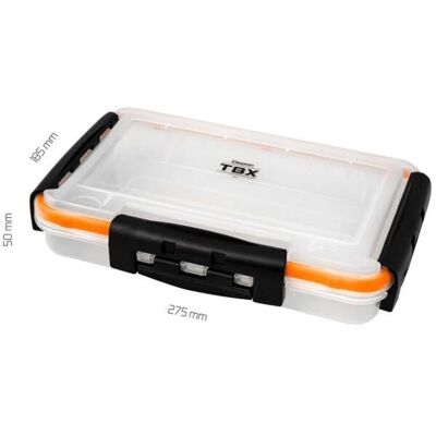 Delphin - TBX One 275-1P Clip WP - 275x185x50mm - Boîte de rangement - Publicité Delphin - TBX One 275-1P Clip WP - 275x185x50mm - Boîte de rangement - Publicité