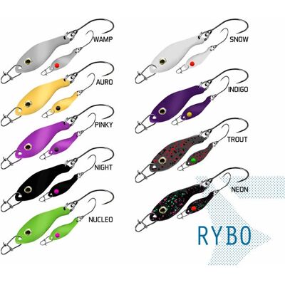 Delphin - RYBO - Argent - 0.5g - Leurre - Publicité Delphin - RYBO - Argent - 0.5g - Leurre - Publicité