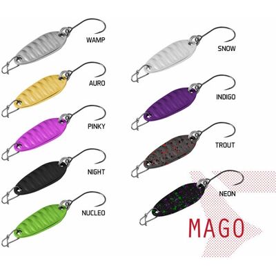 Delphin - MAGO - Argent - 2g - fishing lure - Publicité Delphin - MAGO - Argent - 2g - fishing lure - Publicité