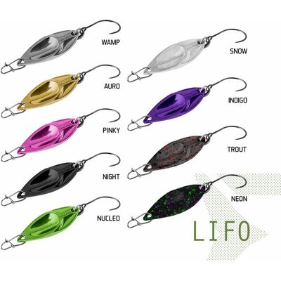 Delphin - LIFO - Plata Gris - 2.5g - Cucharilla Delphin - LIFO - Plata Gris - 2.5g - Cucharilla