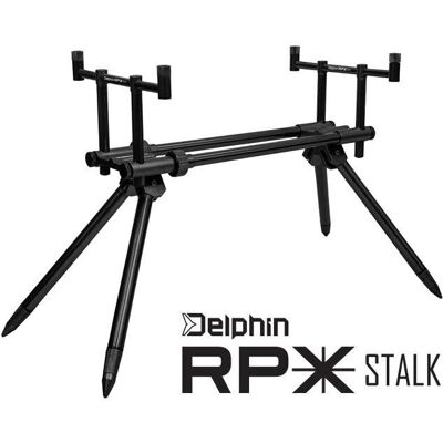 BlackWay RPX Stalk Rodpod Compact pour 2 Cannes - Équipement de Pêche - Publicité BlackWay RPX Stalk Rodpod Compact pour 2 Cannes - Équipement de Pêche - Publicité