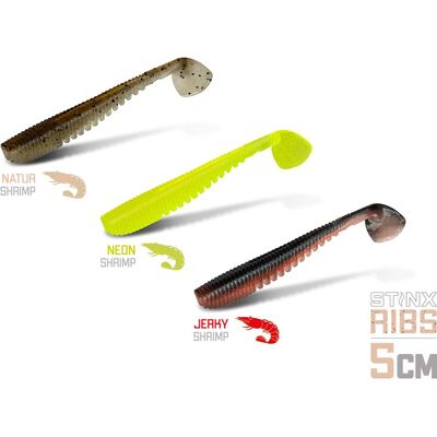 Delphin - B! StinxRIBS Shrimp - Lima - 5cm - Cebo Delphin - B! StinxRIBS Shrimp - Lima - 5cm - Cebo